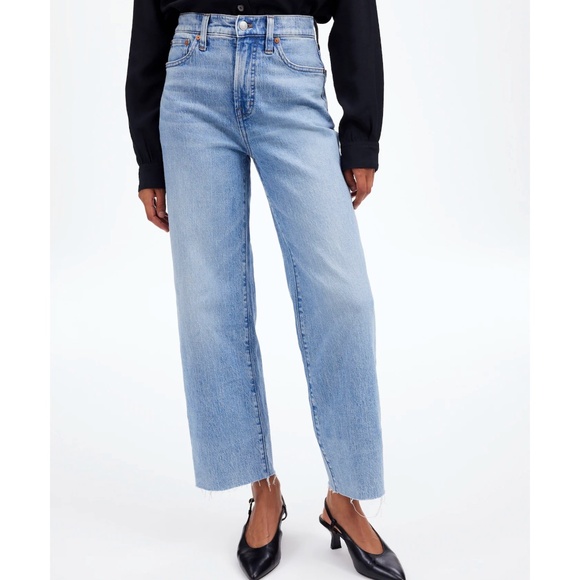 Madewell The Perfect Vintage Wide-Leg Crop Jean Size 26 - Picture 1 of 16